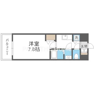 THE RESIDENCE H【6階】の間取り