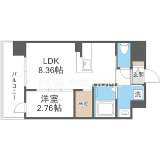 Live Flat塚本新北野【5階】の間取り