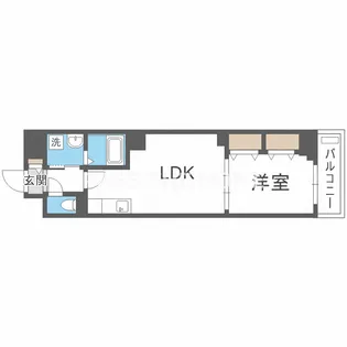 メゾン大淀【6階】の間取り