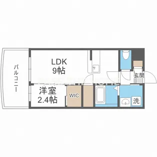 セレニテ天六リアン【6階】の間取り