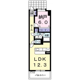 サニーレジデンス野田【1階】の間取り