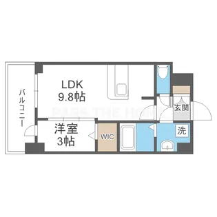 ミラージュパレス大阪ドームProsper【2階】の間取り