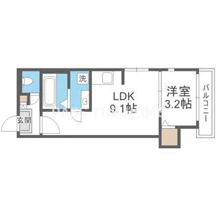 Haq Terrace【1階】の間取り