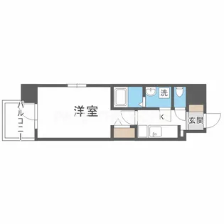 スプランディッド京橋EAST【11階】の間取り