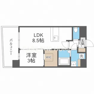 セレニテ西中島アリア壱番館【5階】の間取り