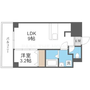 La Benten【3階】の間取り