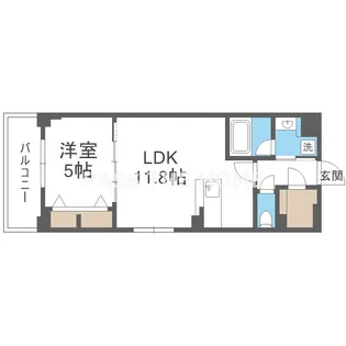 estageo関目高殿【7階】の間取り
