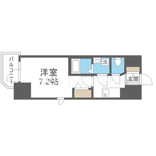 エスリード西九条レジデンス【1101号室】の間取り