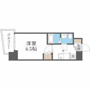 セレニテ天満橋アリア【2階】の間取り