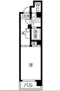 Merry住之江公園【9階】の間取り