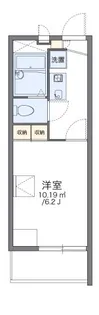 レオパレス東雲【3階】の間取り