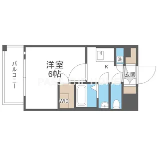 エスリード京橋グランツ【504号室】の間取り