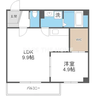 Scala Toyotsu【3階】の間取り