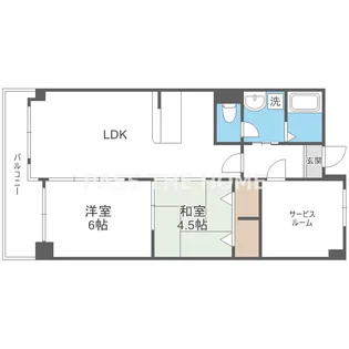 第2グランドハイツ太田【3階】の間取り