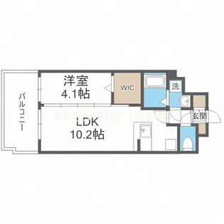 セレニテ堺筋本町プリエ【11階】の間取り