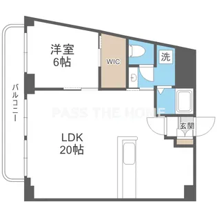 コーポ中津【3階】の間取り