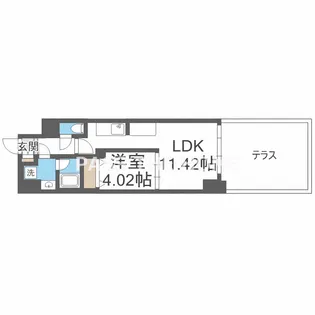 プレジオ鎗屋町【2階】の間取り