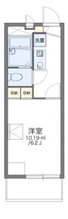 レオパレス淀川【3階】の間取り