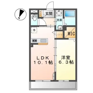 (仮称)淀川区三津屋南新築マンション【2階】の間取り