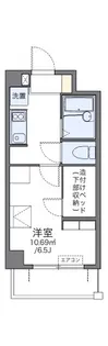 レオパレス道頓堀【6階】の間取り