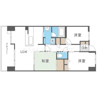 レジディア都島Ⅱ【14階】の間取り