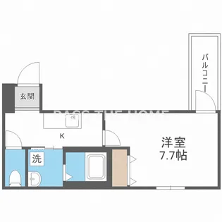 フジパレス深江橋西【1階】の間取り