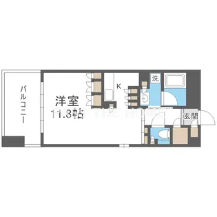 ガリレオ新町【10階】の間取り