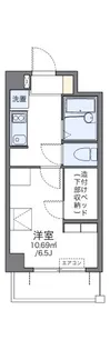レオパレス道頓堀【2階】の間取り