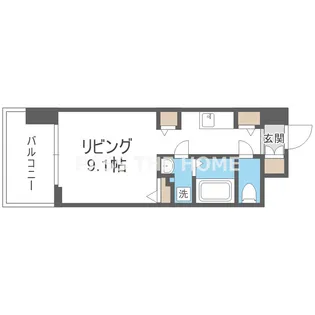 エスキュート梅田中崎町【7階】の間取り