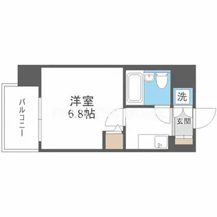 CLASS HILLS 難波南【6階】の間取り