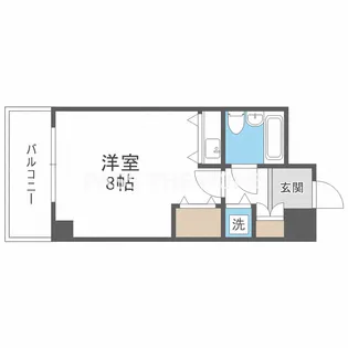 ロイヤルハイツ梅田II【2階】の間取り