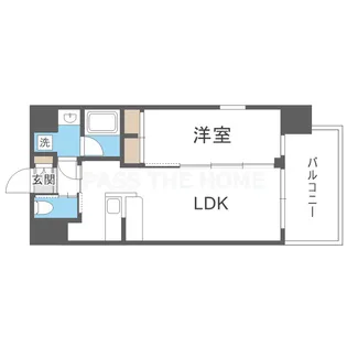 プレジオ城東【4階】の間取り