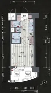 プレサンス天満ステーションフロント【2階】の間取り