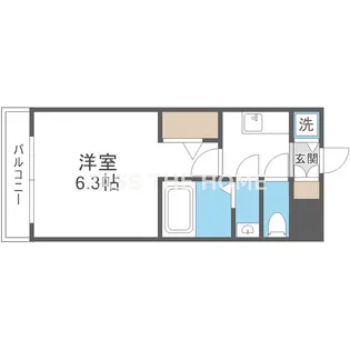 エスリード新大阪アヴァン【7階】の間取り
