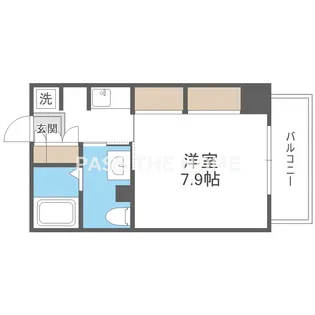 エステムコート大手前レシェンテ【2階】の間取り