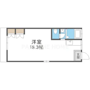 コーポレックス【4階】の間取り