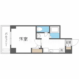 グランカーサ都島【3階】の間取り