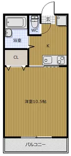 ドリーム館【308号室】の間取り