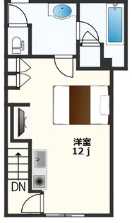 1Rの間取り画像