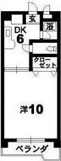 グリーンハイツ3号【305号室】の間取り
