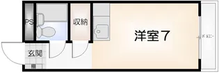 希林館【303号室】の間取り