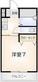 プレシオン南昭和【403号室】の間取り