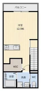 ピース・スクエア羽ノ浦B【2階】の間取り