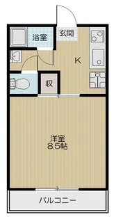 ピア・エスポワール【202号室】の間取り