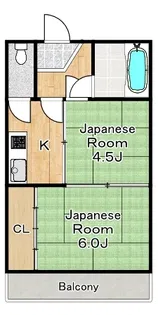 乾ビル【3階】の間取り