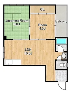 チトセマンション【2階】の間取り