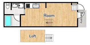 Nesta Residence 大正【3階】の間取り