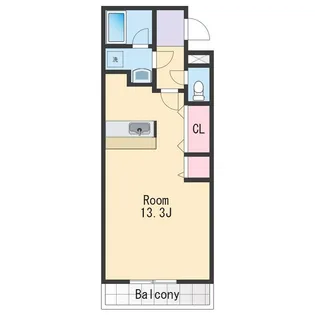 フジパレス コンフォートK【2階】の間取り