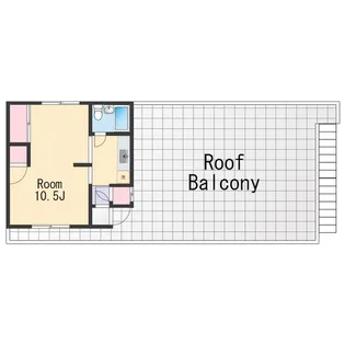 紀ノ川コーポ【3階】の間取り