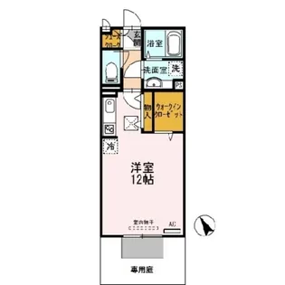 ソフィアルーチェ【1階】の間取り